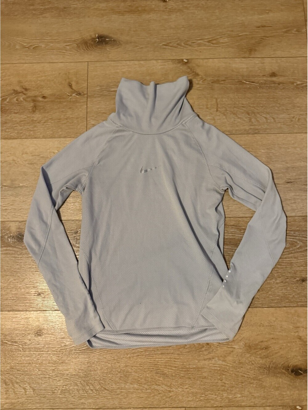 Nike Therma-FIT women's Swift Element Turtleneck Running Top size Medium Grey